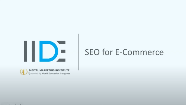 SEO for an E-commerce Business by Meherzad Karanjia